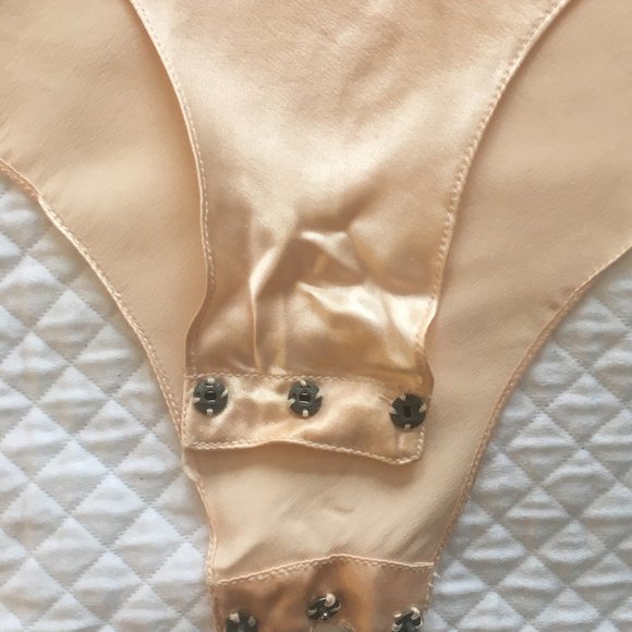 Kris Kelly Silk Charmeuse Teddy  Vintage - Picture 3 of 6